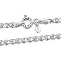 Los mejores  - Amberta Cadena para Niños en Plata de Ley 925 (Longitud 36 cm)